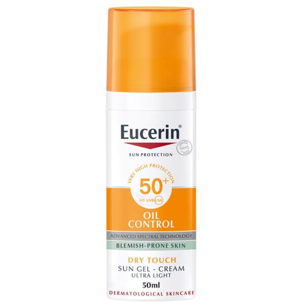 ⁦يوسرين كريم جل +SPF 50 للبشرة الدهنية 50 مل⁩ - الصورة ⁦2⁩